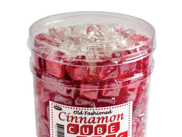 Fire Cube Cinnamon Suckers Tub - 100ct