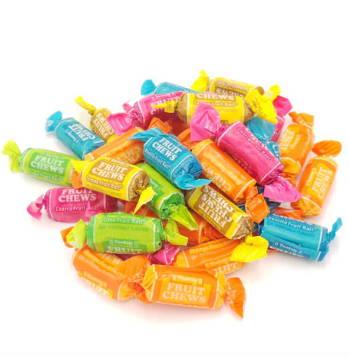 Tootsie Fruit Rolls Fruit Chews - 7.5lb