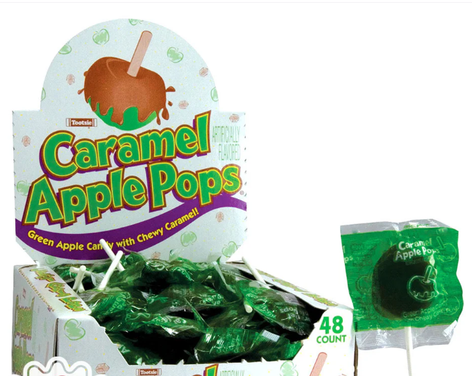 Caramel Apple Pops - 48ct