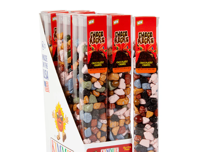 Chocorocks Gemstones Candy - 12ct Tubes