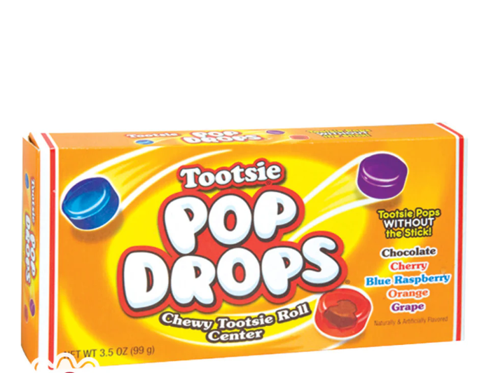 Tootsie Pop Drops Candy - 12ct Theater Boxes