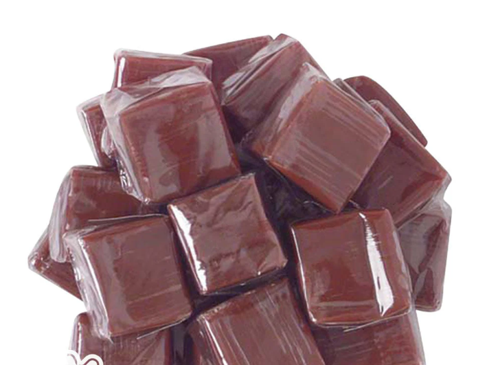 Chocolate Caramel Squares Candy - 5lb Bulk